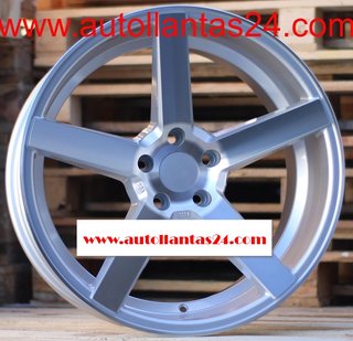 8849 JUEGO DE 4 LLANTAS AUDI VW SILVER r304744
