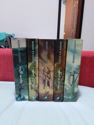 Colección de libros Juegos de Tronos