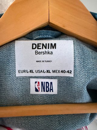 Chaleco Vaquero NBA Bershka
