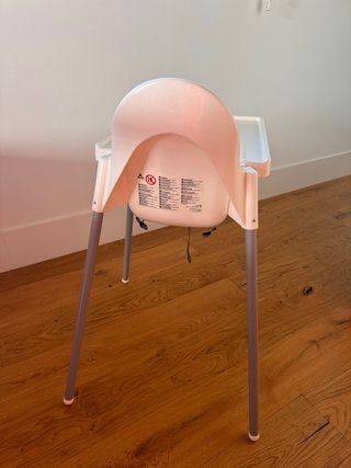 Trona blanca de IKEA