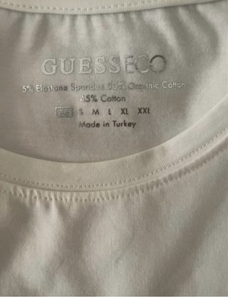 Camiseta Guess Mujer Talla XS con Pedrería