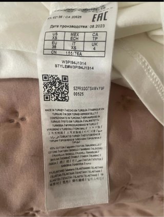 Camiseta Guess Mujer Talla XS con Pedrería