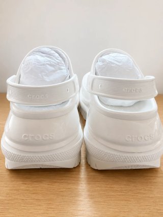 Crocs Mega Crush Clog Blancas Talla 43-44
