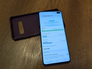 Samsung S10+ 128GB Negro + Funda Spigen Onix