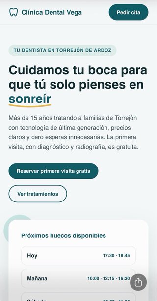 Página web profesional para tu negocio