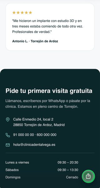 Página web profesional para tu negocio