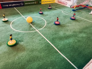 Subbuteo completo: campo y jugadores