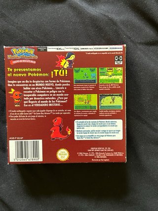 Pokémon Mundo Misterioso Equipo Rescate Rojo GBA