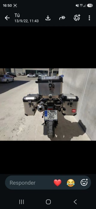 Moto Adventure +EXTRAS Bmw GS f800 advent