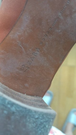 Botines piel Zara marrones