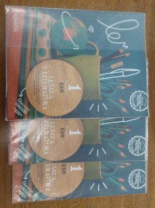 Libros de Lengua y Literatura de 1 ESO