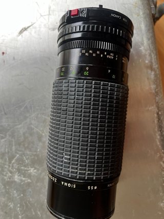 Cámara Analógica Canon AE1 mas varios objetivos