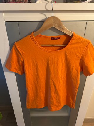 Camiseta naranja LEADS