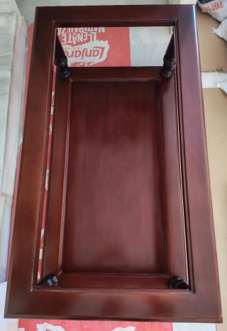 Mesa de centro madera y cristal
