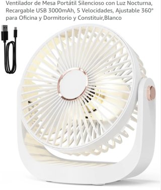 Ventilador USB Z501 Escritorio