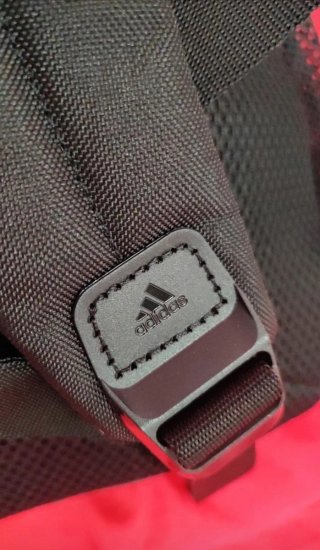 Mochila Adidas Negra HB1324, multibolsillos, power