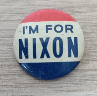 Lote 4 Chapas Originales KENNEDY, NIXON, 1960