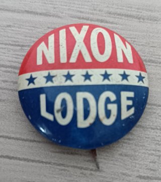 Lote 4 Chapas Originales KENNEDY, NIXON, 1960