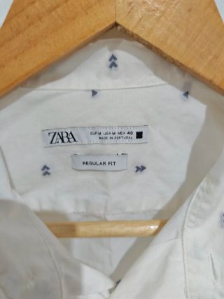 Camisa Zara Estampada Talla M