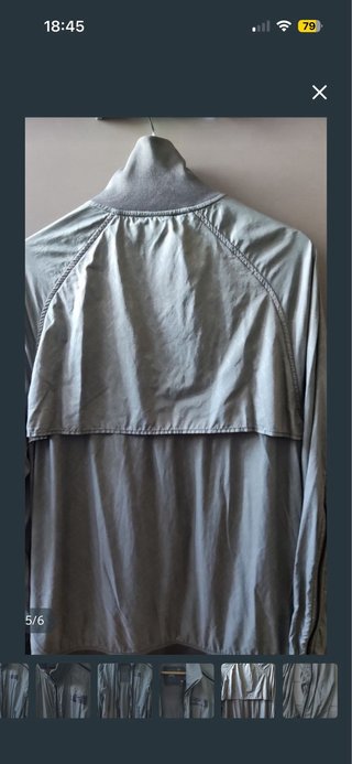 Cortavientos G-Star RAW Verde Oliva Talla XXL