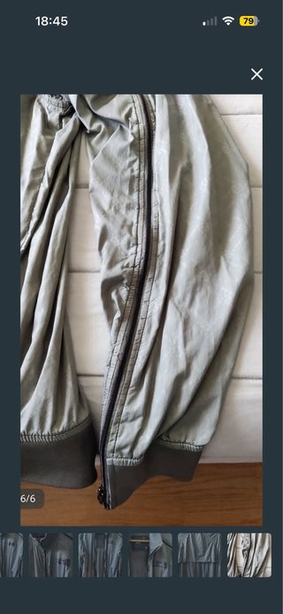 Cortavientos G-Star RAW Verde Oliva Talla XXL