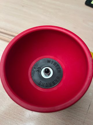 Diábolo malabares rojo con palos