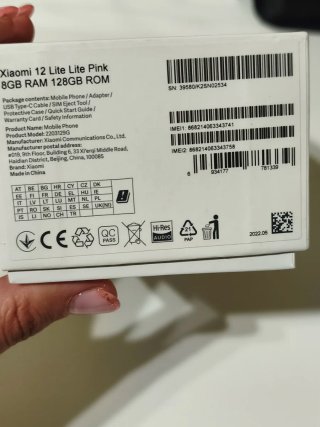 Xiaomi 12 Lite Rosa con 3 fundas
