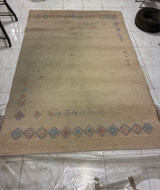 Alfombra beige