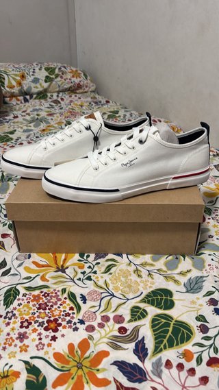 Pepe Jeans Kenton Smart M Talla 45 Blancas