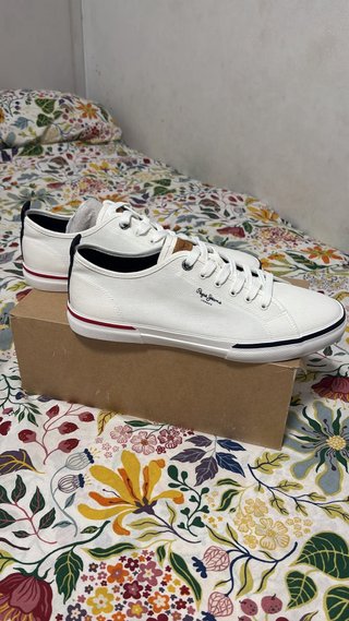 Pepe Jeans Kenton Smart M Talla 45 Blancas