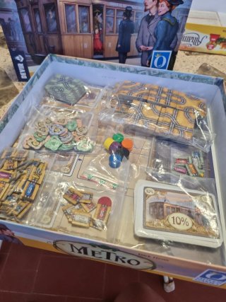 Juego de mesa Metro