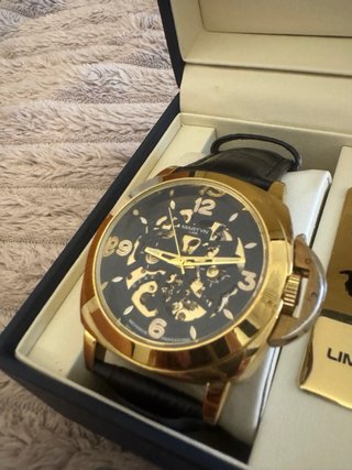 Reloj Martyn Line Oro Negro Edición Limitada