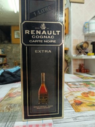 Recipiente para Cognac Renault Carte Noire