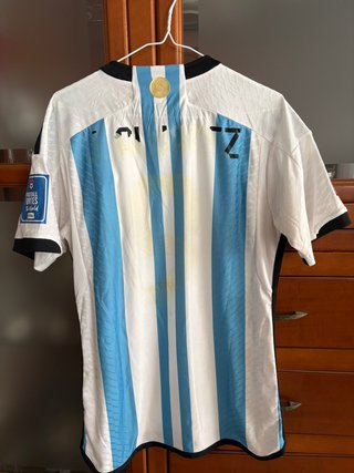 Camiseta Argentina Adidas Mundial 2022 Dorsal 9
