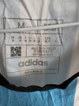 Camiseta Argentina Adidas Mundial 2022 Dorsal 9