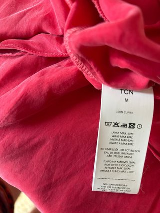 Mono TCN frambuesa 100% cupro