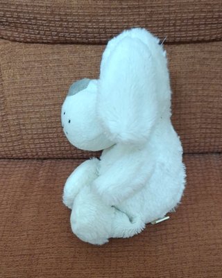 Peluche perro blanco