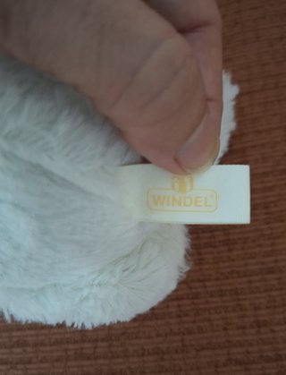 Peluche perro blanco
