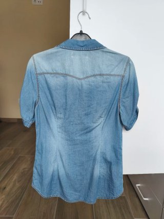 Camisa vaquera azul