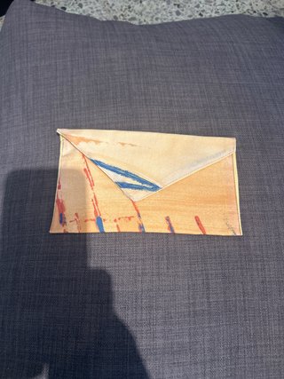 Cartera artesanal multicolor