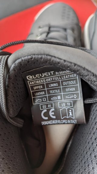 Botas Moto Cleveit Antibes E-Dry Grises