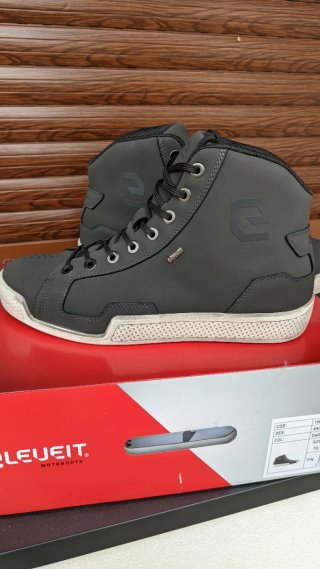 Botas Moto Cleveit Antibes E-Dry Grises