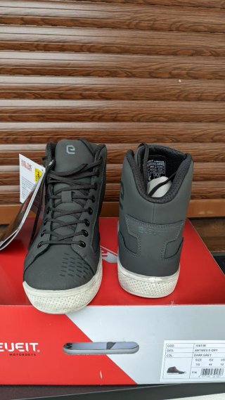 Botas Moto Cleveit Antibes E-Dry Grises