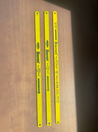 Hojas de Sierra Starrett Bimetal (3 uds)
