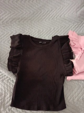 Lote 3 Camisetas Zara Niña.