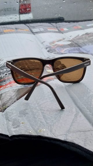 Gafas de sol Venus casual negras y marrones