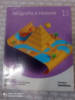 Libro de Xeografia e Historia 1 ESO