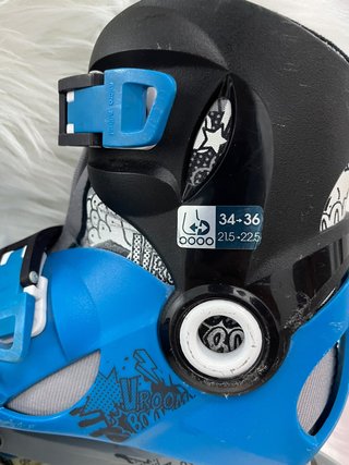 Patines Oxelo VroomBoom azul talla ajustable 34-36