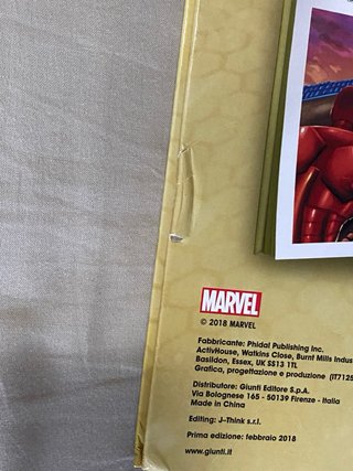 Libro storia Iron Man