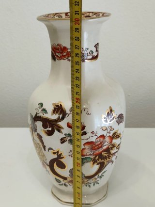 Jarrón Antiguo Mason's Patent Ironstone